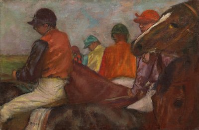 騎手、1882年 作： Edgar Degas